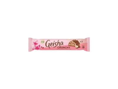 Šokoladinis batonėlis GEISHA CRUNCHY, 50 g
