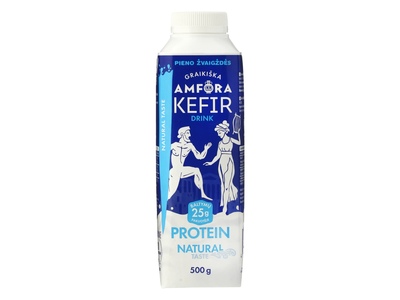 Kefyro gėrimas GRAIKIŠKA AMFORA, 2 %, 500 g