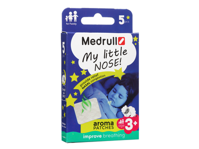Kvėp. pleistras MEDRULL MY LITTLE NOSE, 5vnt.