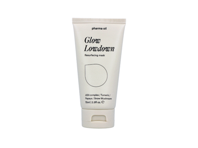 Veido kaukė PHARMA OIL GLOW LOWDOWN, 75 ml