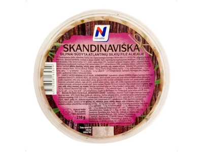 Silkių filė, SKANDINAVIŠKA, 210 g