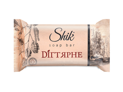 Gabalinis tualetinis degutinis muilas SHIK, 140 g