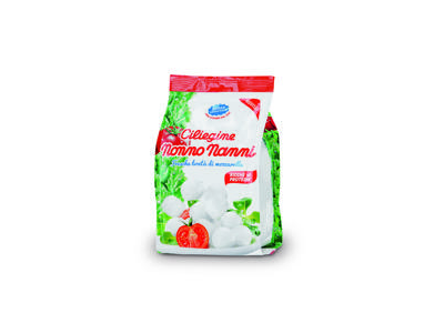 Mocarelos rutuliukai NONNO NANNI, 50 % rieb. s. m., 150 g