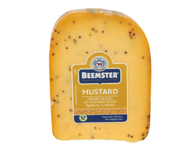 Puskietis sūris BEEMSTER, su garstyčiomis, brandintas 5 savaites,50% RSM, 250 g