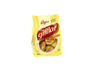 Gifflar vanilinės bandelės, 260 g