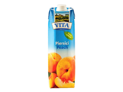 Vita Persikų nektaras su minkštimu 1 L