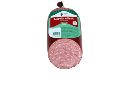 Karštai rūkytas saliamis Klaipėdos, a.r., 500g