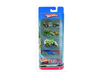 Automodelių rinkinys HOTWHEELS, 5 vnt., 1 vnt.