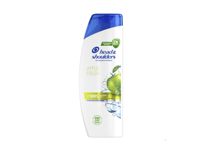 Plaukų šampūnas HEAD&SHOULDERS Apple Fresh, 400 ml