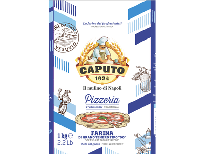 Itališki miltai CAPUTO, Pizzeria, 1 kg