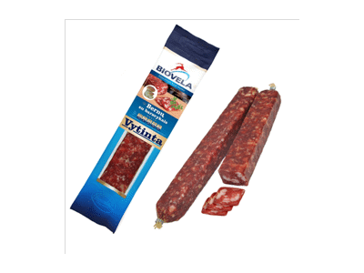 Vytinta BERNŲ dešra su baravykais, a. r., 200 g