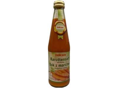 Delicade Carrot with Honey Morkų sultys 0,33 l