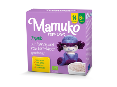 Ekol. MAMUKO kruopyčių mišinys, 6 mėn, 240 g