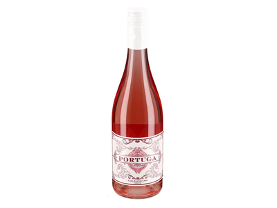 Rožinis sausas vynas PORTUGA 12,5%, 0,75 l