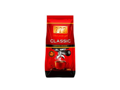Kavos pupelės 777 CLASSIC, 1 kg