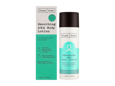 FRANK BODY SMOOTHING AHA kūno losjonas, 140 ml