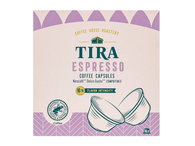 Kavos kapsulės DG TIRA ESPRESSO, 16 vnt