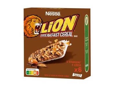 Dribsnių batonėlis NESTLE LION BAR, 150 g