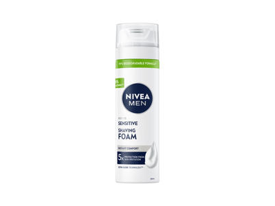 Skutimosi putos NIVEA MEN SENSITIVE jautriai odai, 200 ml