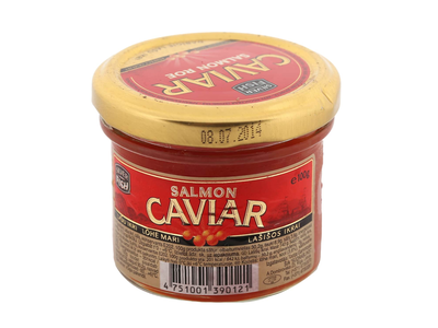Laukinių ketų lašišos ikrai PREMIUM, 100 g