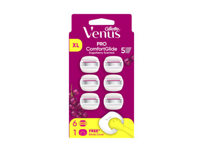 Skustuvo galvutės VENUS Sugarberry, 6vnt. +dangtelis