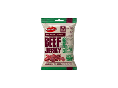 BEEF Jerky Jalapeno Vytinta jautiena 35 g