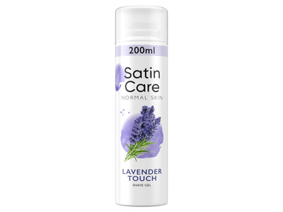 Skutimosi gelis SATIN CARE Pure and Delicate, 200ml