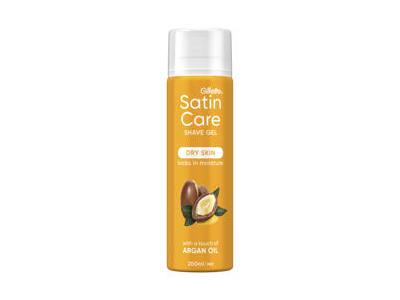 Skutimosi gelis SATIN CARE Argan Oil, 200ml