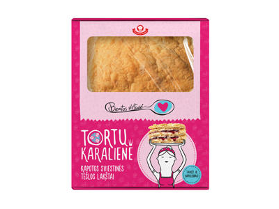 Kapotos sviestinės tešlos lakštai BEATOS VIRTUVĖ, 570 g