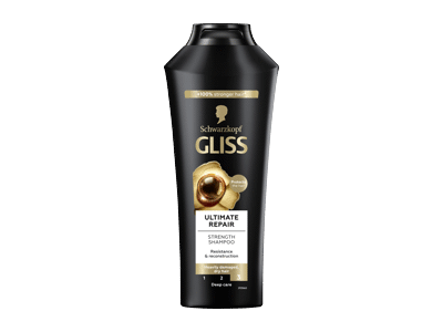 Plaukų šampūnas GLISS Ultimate Repair, 400 ml