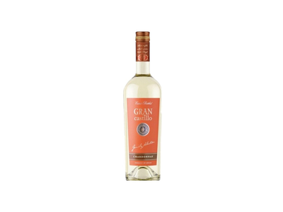 Vynas GRAN CASTILLO CHARD., balt., p. sausas, 12,5%, 750 ml