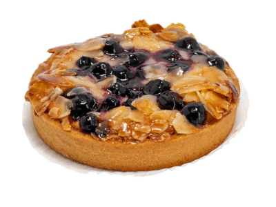 Tartaletė su prancūzišku kremu ir juodaisiais serbentais, 145 g