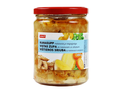 Višt. sriuba su makar., daržov. RIMI, 480 g