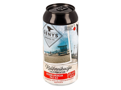 Alus GENYS KALIFORNIKACIJA, 4,5 %, 0,44 l