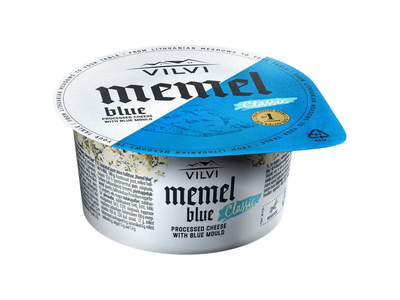 Pelėsinis lydytas sūris MEMEL BLUE, 40 % rieb. s. m., 140 g