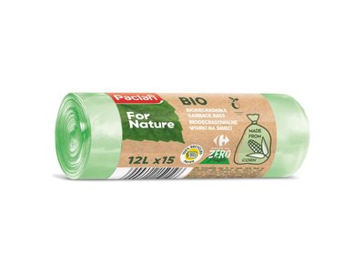 Šiukšliu maišai PACLAN 12L/15vnt