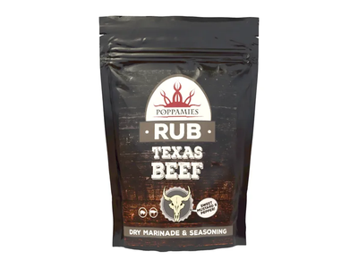 Prieskonių mišinys POPPAMIES BEEF RUB, 200 g