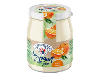 Ekologiškas jogurtas VIPITENO, apelsinų skonio, stikliniame indelyje, 150 g, LT-EKO-001