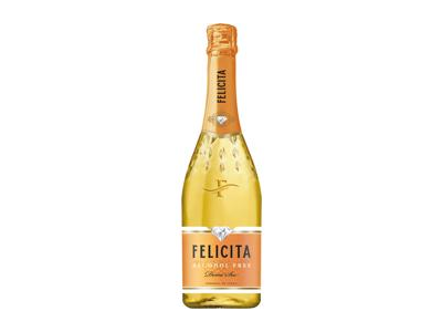 Pusiau sausas putojantis nealkoholinis vynas FELICITA Demi Sec, 750 ml