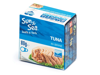Tuno gabaliukai savo sultyse SUN&SEA, 80 g