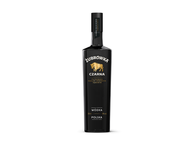 Degtinė ZUBROWKA Czarna, 40 %, 0,7 l