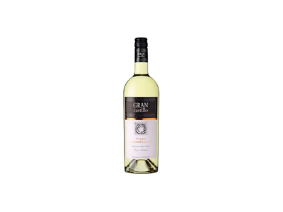 Baltasis pusiau saldus vynas GRAN CASTILLO VIURA, 750 ml