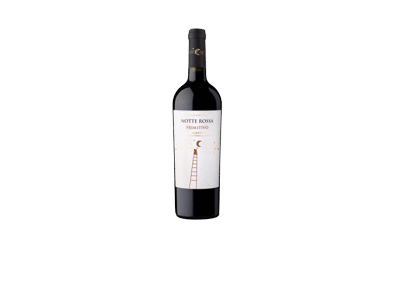 Raudonasis sausas vynas NOTTE ROSSA PRIMITIVO, 750 ml