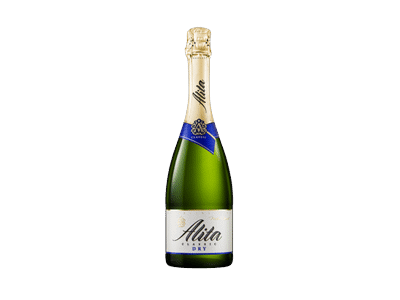 Putojantis baltasis sausas vynas ALITA SAUSAS, 750 ml