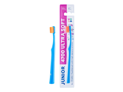Dantų šepetėlis WOOM Junior 4700 U. Soft