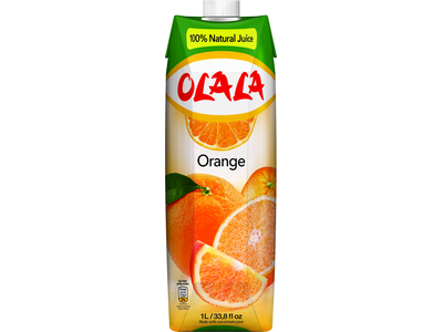 Apelsinų sultys OLALA,100%,1 l