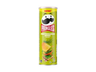 Traškučiai PRINGLES su Viduržemio prieskoniais, 165 g