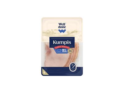K. r. kiaulienos kumpis WELL DONE, nerūš., 100 g
