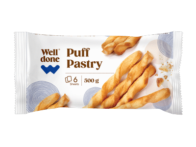 Šaldyta sluoksniuota tešla WELL DONE, 500 g