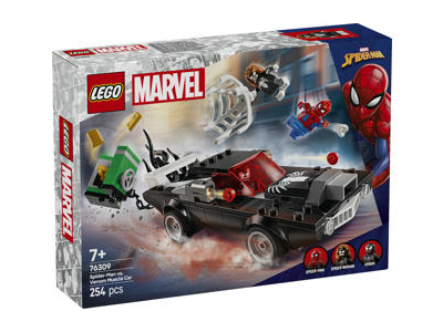 LEGO® Marvel Žmogus voras prieš Venomo galingą automobilį 76309